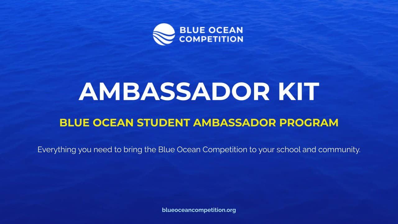 Cover of the Blue Ocean Student Ambassador Kit